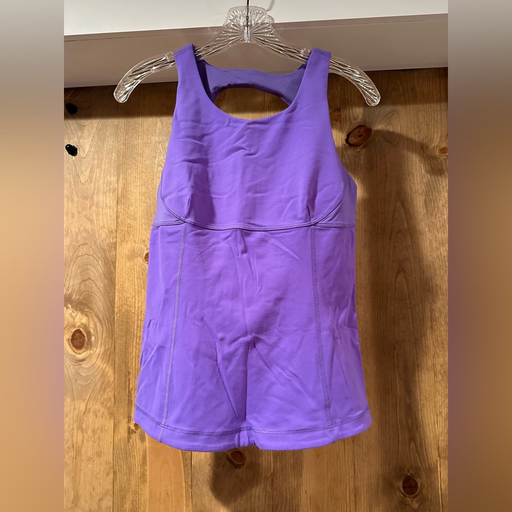 Lululemon sz 8 purple tank